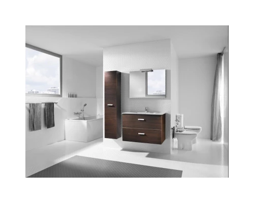 Тумба с раковиной венге 80,5 см Roca Victoria Nord ZRU9000031 + 32799C000