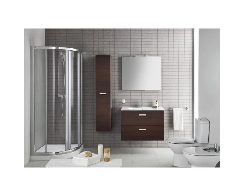 Тумба с раковиной венге 80,5 см Roca Victoria Nord ZRU9000031 + 32799C000