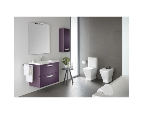 Тумба с раковиной фиолетовый 70 см Roca The Gap ZRU9302741 + 327471000