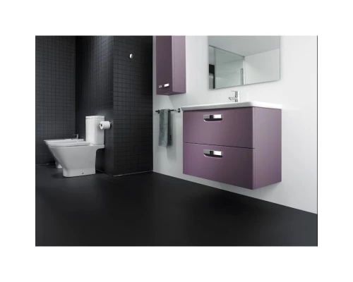 Тумба с раковиной фиолетовый 70 см Roca The Gap ZRU9302741 + 327471000