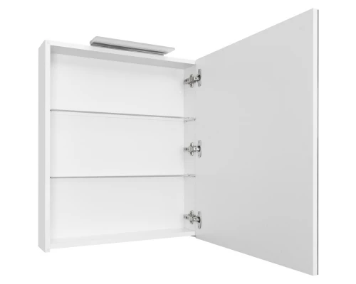 Зеркальный шкаф 60x70 см белый глянец R Roca Oleta A857646806