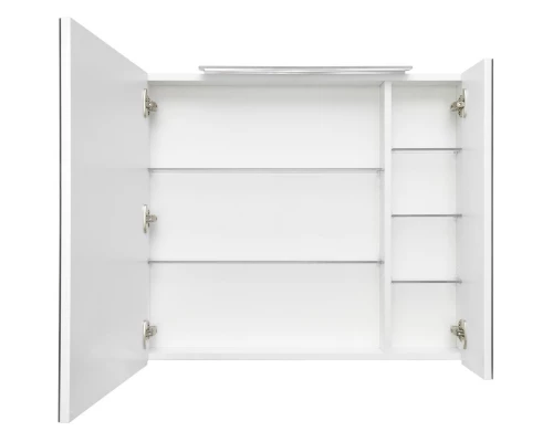 Зеркальный шкаф 80x70 см белый матовый Roca Oleta A857647501