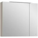 Зеркальный шкаф 80x70 см капучино Roca Oleta A857647515