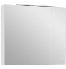 Зеркальный шкаф 80x70 см белый глянец Roca Oleta A857647806