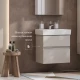 Тумба с раковиной капучино 60 см Roca Oleta A857639515 + 3274C400Y
