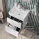 Комплект мебели белый матовый 60 см Roca Oleta A857639501 + 3274C400Y + A857645501