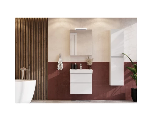 Комплект мебели белый глянец 60 см Roca Oleta A857639806 + 3274C400Y + A857645806