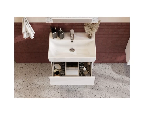 Комплект мебели белый глянец 60 см Roca Oleta A857639806 + 3274C400Y + A857645806