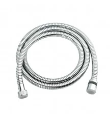 Шланг душевой двухзагибный растяжной от 1,5 до 2 м, TURN-FREE, латунный, хром. LEMARK