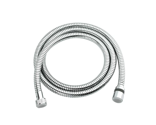 Шланг душевой двухзагибный растяжной от 1,5 до 2 м, TURN-FREE, латунный, хром. LEMARK