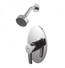 Atlantiss Смеситель для душа, без излива встраиваемый верх.лейка,р/ОД, хром, LM, LM3220C