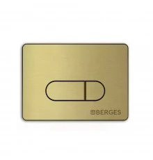 Кнопка  для инсталляции NOVUM D8 бронза, BERGES