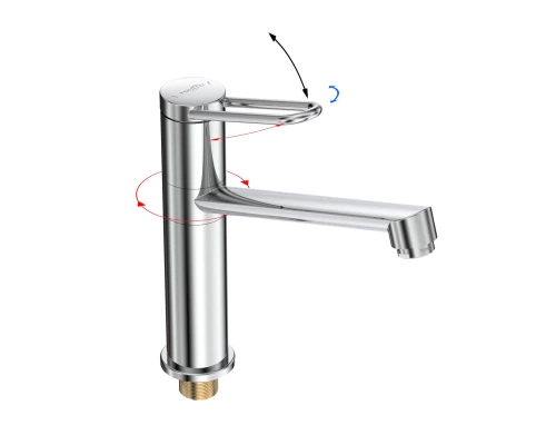 Смеситель для кухни TOKITO KANDA хром (TOK-KAN-1012)