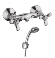 Q02 Смеситель для душа, без излива, р/ДВ, хром, ROS, Q02-41