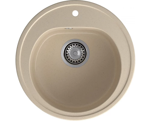 GRANFEST Мойка композит RONDO GF-R--510  D=510мм, кашемир