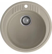 GRANFEST Мойка композит RONDO GF-R--520   D=520 мм   топаз арт.GF-