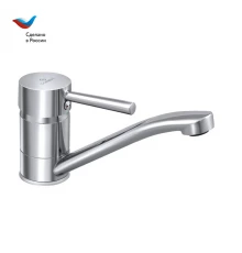 ГОРОД Смеситель для мойки и умывальника с коротким изливом, одноручный, СЛАВЕН, Д20