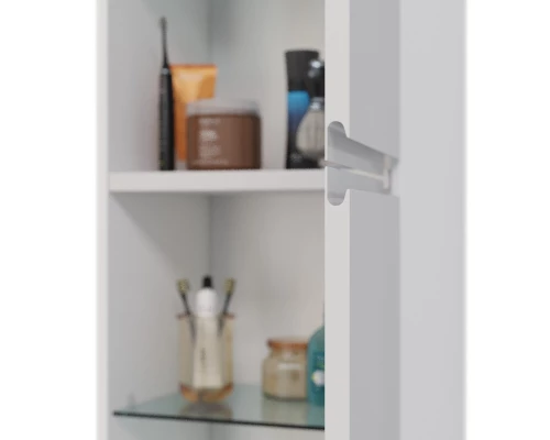 Пенал Lemark VEON 35 см подвесной/напольный, 2-х дверный, открывание лев/прав, цвет корпуса, фасада: