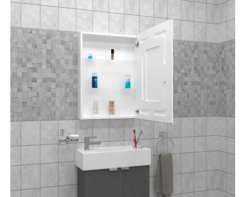 Зеркало-шкаф Reflex LED 500х800 с датчиком движения