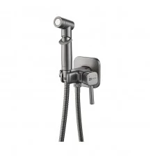 Solo Смеситель для биде, гигиен.душ на стену держ.на теле встраиваемый,, р/ОД, графит, LM, LM7165GM