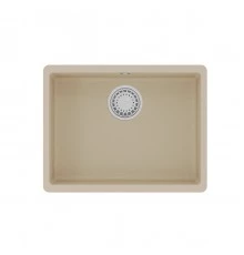 Кухонная мойка Lemark SINARA 540-U подстольного монтажа из кварцгранита, Бежевый
