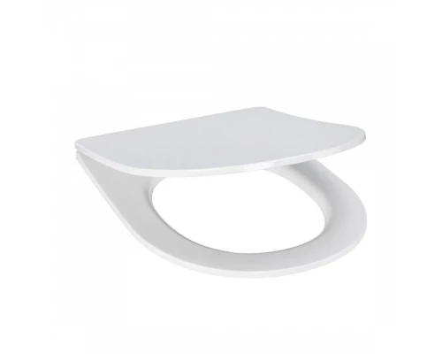 ОСТИН Унитаз-компакт, универс. вып., 2-х р. арм. Oli, сид. дюр. Soft-close, Clip up (тонкое), САНТЕК