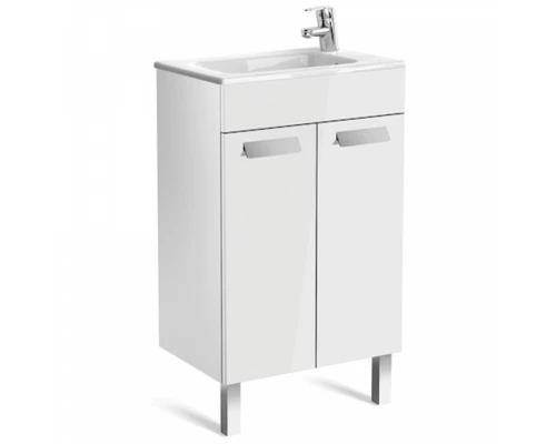 DEBBA Тумба под раковину DEBBA 50, 2 створки, белый, ROCA