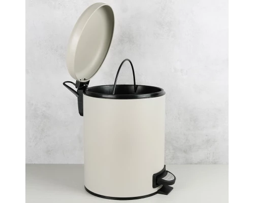 Ведро с крышкой 5 л FIXSEN бежевый (FX-34024L)