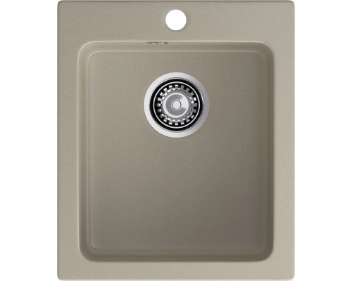 GRANFEST Мойка композит PRACTIK  GF-P--505  1-чаш. 427*505 мм  топаз арт.GF-