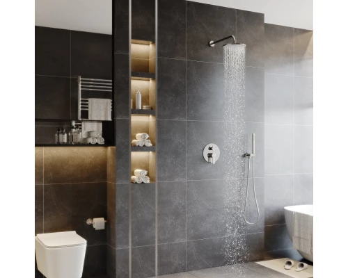 Душевой комплект NARDIS 2R, хром, BERGES