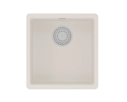 Кухонная мойка Lemark SINARA 400-U подстольного монтажа из кварцгранита, Жасмин 