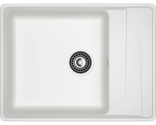 GRANFEST Мойка композит LEVEL, GF-LV-660L, чаш+кр 660*500, иней