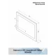 Зеркало Relax LED 800x600