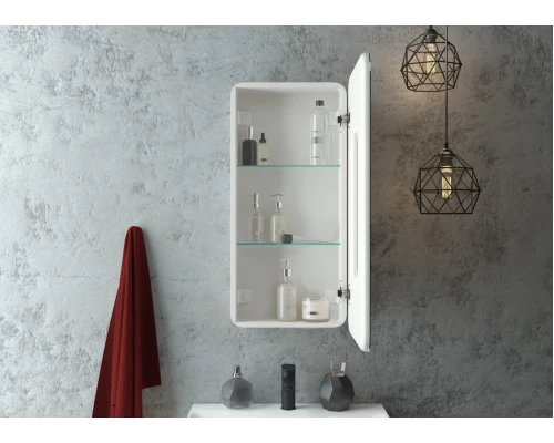 Зеркало-шкаф Elliott LED 400х800 правый