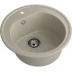 GRANFEST Мойка композит RONDO GF-R--510  508*505 мм  топаз   арт.GF-