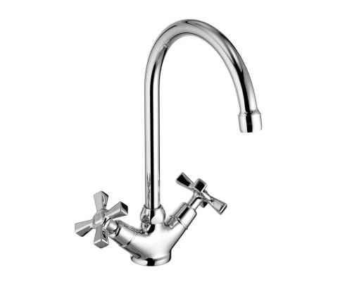 Benefit Смеситель для кухни, выс.пов.излив 178мм, р/ДВ, хром, LM, LM2505C