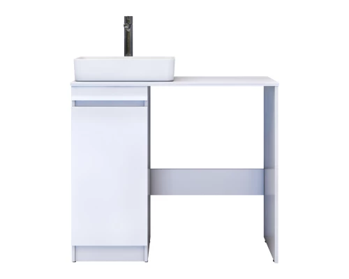 Тумба для раковины и стиральной машины VIGO Urban 40 напольная белый (tn.URB.40.1D)