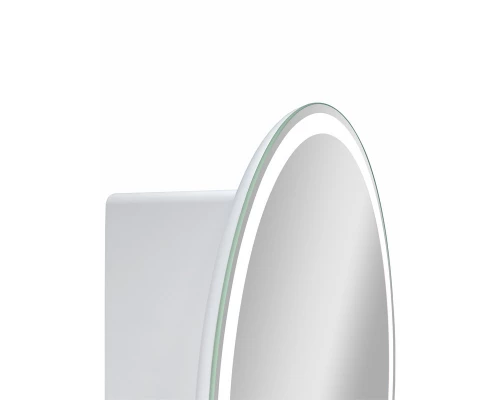 Зеркало-шкаф Torneo White LED d 600 с подсветкой