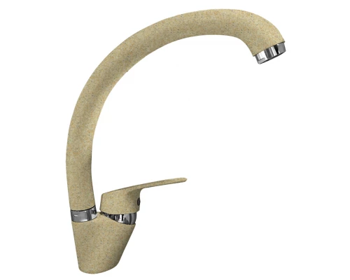 GranFest QUARZ Смеситель для кухни боковой D-35mm (бежевый)