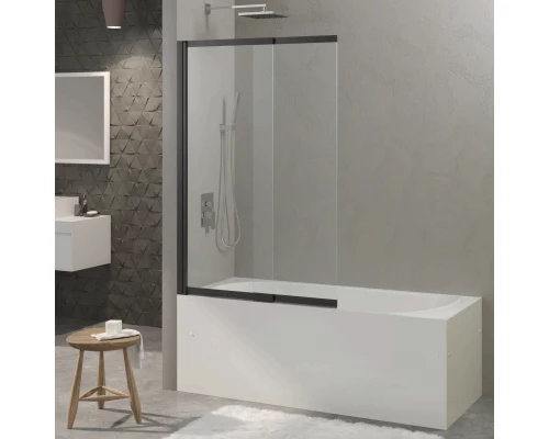 Душевая шторка RIVER S Slider Black 980, BERGES