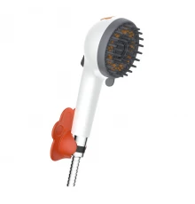 Комплект для животных: лейка 4-функц. Ø85х187мм, держатель настенный, ,LM, LM8151PS