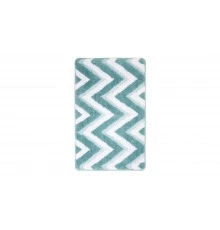 Коврик для ванной Fixsen River 1-ый FX-5004С, голубой, 50х80 см.