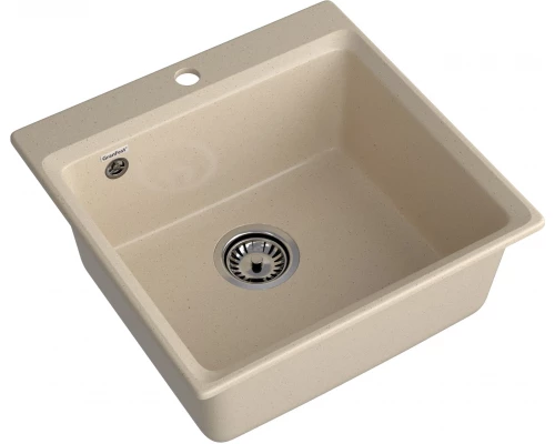 GRANFEST Мойка композит LEVEL, GF-LV-510, чаша 510*500, кашемир