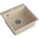 GRANFEST Мойка композит LEVEL, GF-LV-510, чаша 510*500, кашемир
