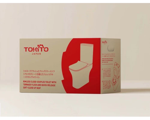 Унитаз-компакт TOKITO TATSUMAKI AIKO белый (TOK-TATSUMAKI-AISQ)