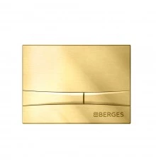 Кнопка  для инсталляции NOVUM F9, золото глянец, BERGES