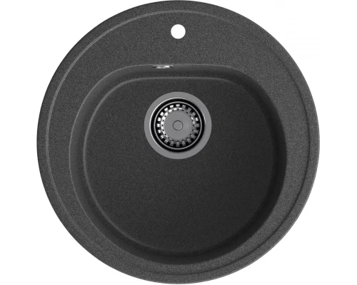 GRANFEST Мойка композит RONDO GF-R--510  D=510мм графит арт.GF-