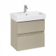 OLETA Тумба под раковину Oleta 60, 2 ящ., капучино