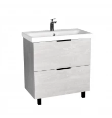 Тумба под раковину VIANT БЕРЛИН 80 напольная цемент (VBER80MDC-T2Y)