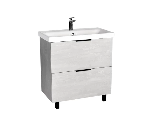 Тумба под раковину VIANT БЕРЛИН 80 напольная цемент (VBER80MDC-T2Y)